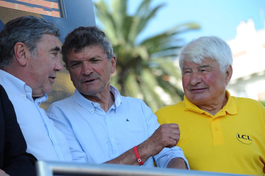 2013, Tour de France, tappa 04 Nice - Nice, Merckx Eddy, Thevenet Bernard, Poulidor Raymond, Nice