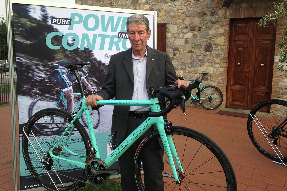 Photo Cyclisme - Felice Gimondi Bianchi - Campione Del Mondo 1973