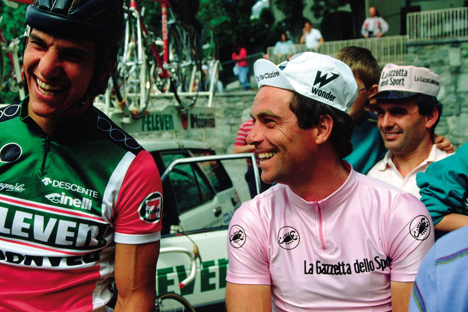 Lot De 5 Gourdes Vélo Vintage – Bernard Hinault & Jacques Anquetil – Collection Cyclisme