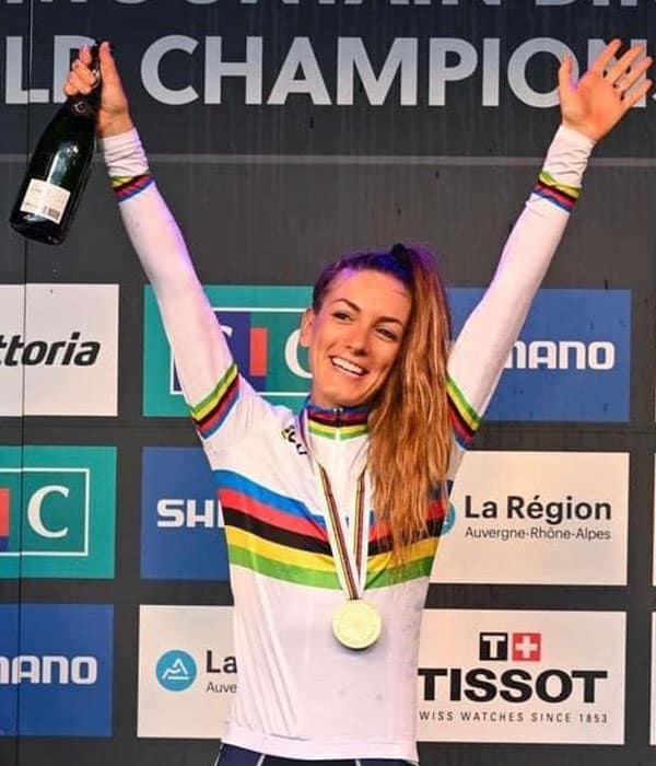 Pauline Ferrand Prévot , 4 titres mondiaux en 2022 Pauline Ferrand Prévot , 4 titres mondiaux en 2022